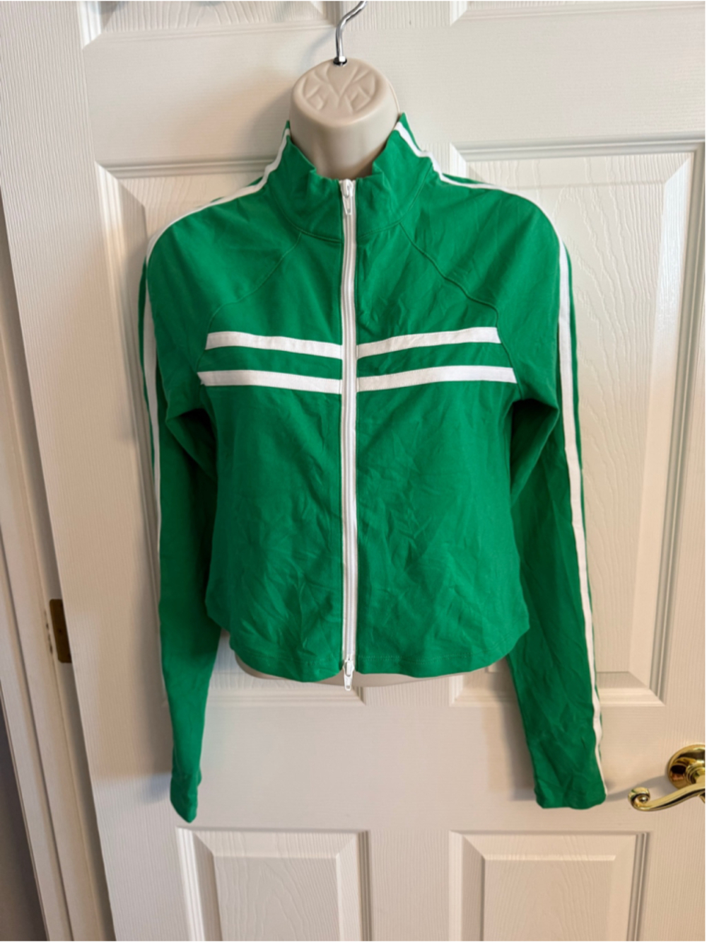EUC Out From Under Urban Outfitters Green Track Jacket Size S